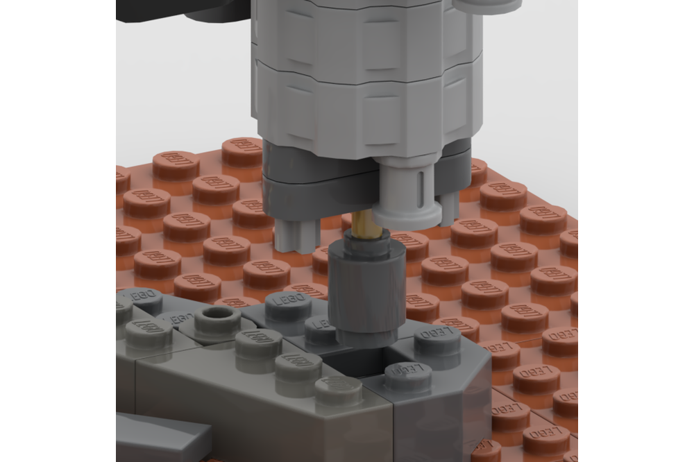 LEGO MOC 42158: Sample collection / release mechanism for drill arm ...