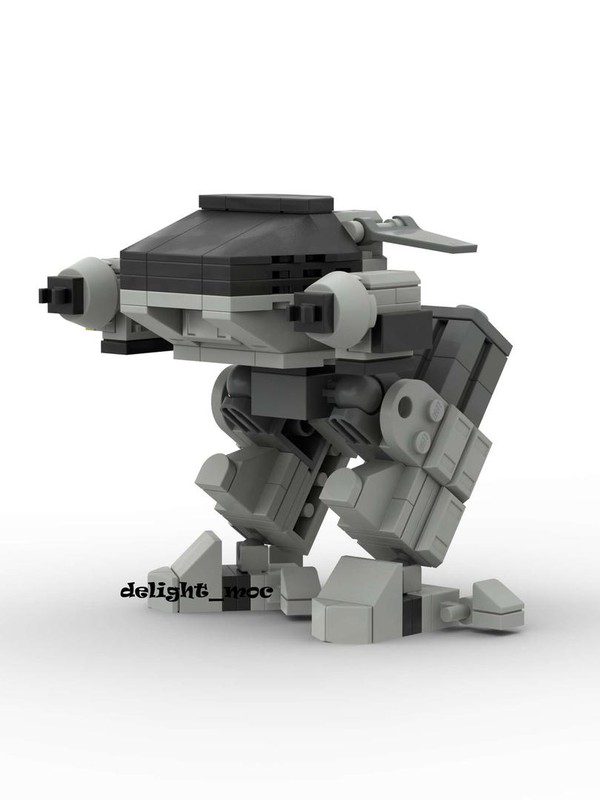 LEGO MOC ED-209 (Robocop) by delight_moc | Rebrickable - Build with LEGO