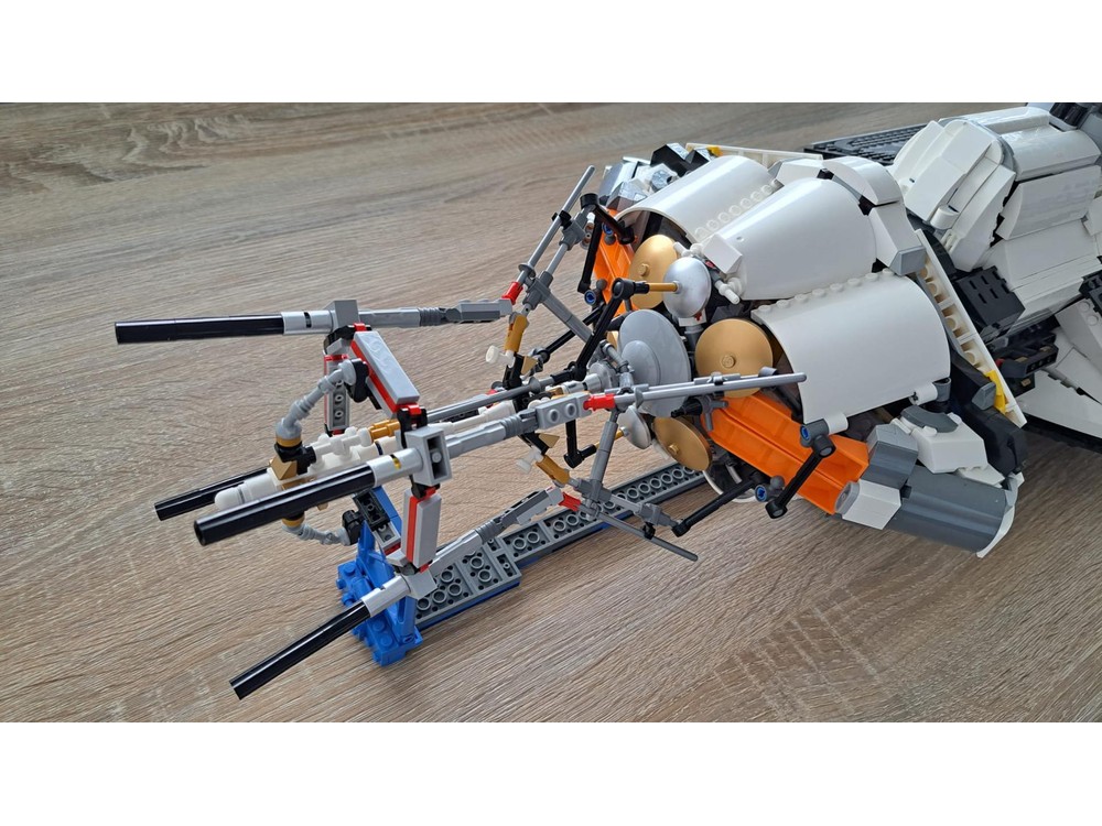 LEGO MOC Space Freighter v0.9 by RobertTheBuilder | Rebrickable - Build ...