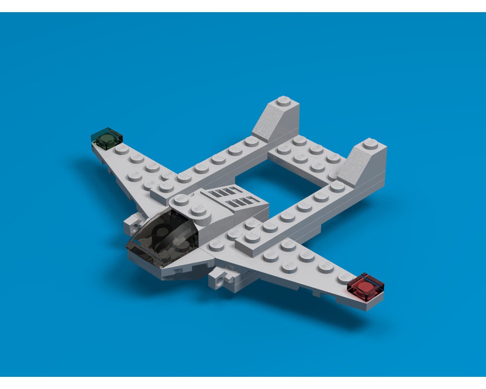 lego micro fighter jet