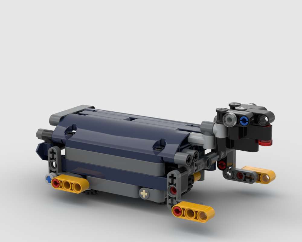 LEGO MOC Turtle 42147 Alternative by ErikGS | Rebrickable - Build with LEGO