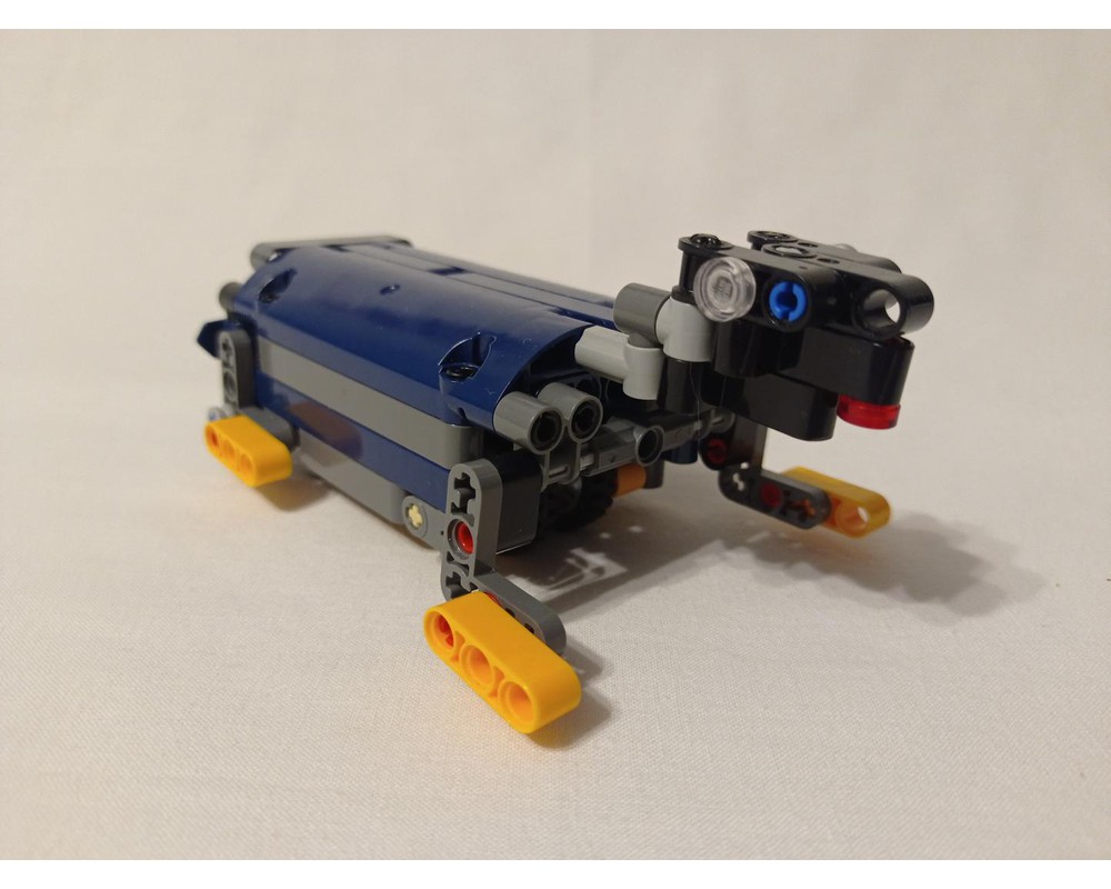 LEGO MOC Turtle 42147 Alternative by ErikGS | Rebrickable - Build with LEGO