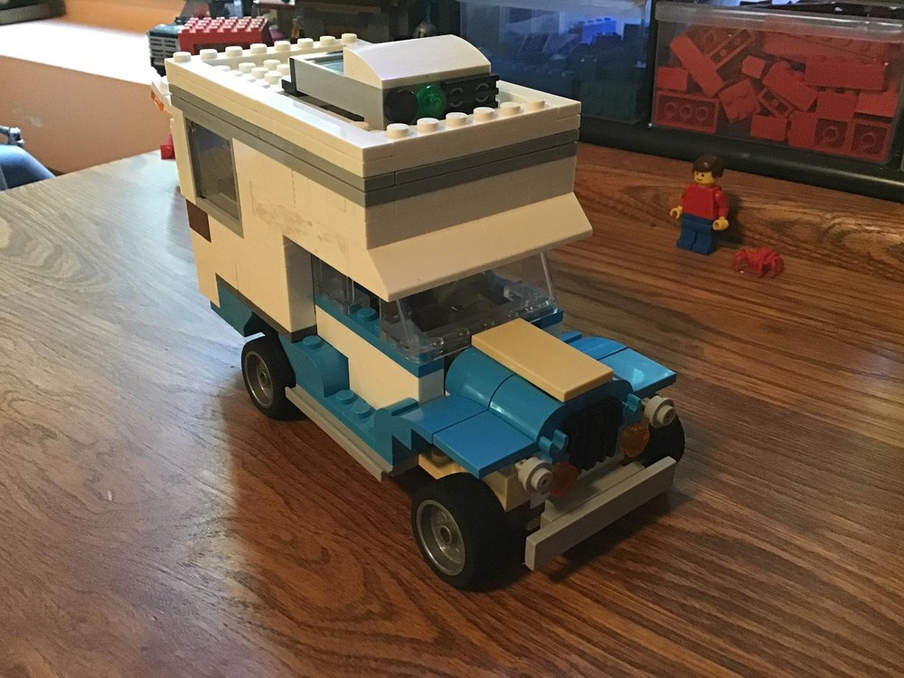 LEGO MOC-187443 vintage truck camper by EBbuilds | Rebrickable - Build ...