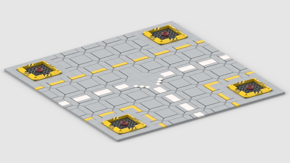 LEGO MOC Classic Space - Intersection Road v2 by Aventurium ...