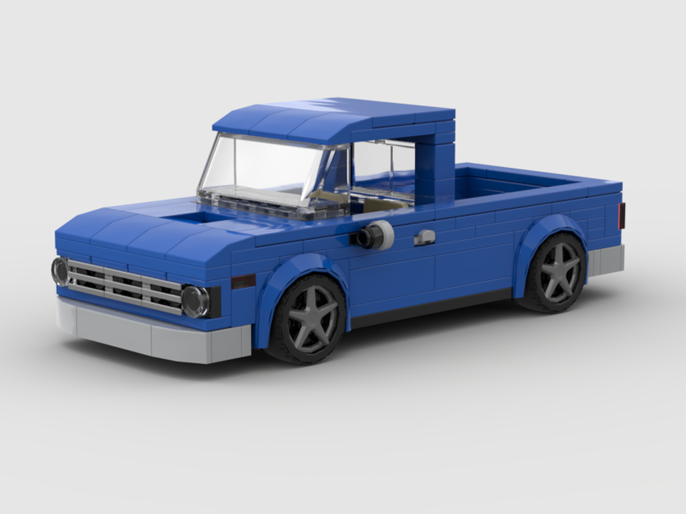 LEGO MOC Chevy C10 1972 8 stud by pedroportelaneto | Rebrickable ...