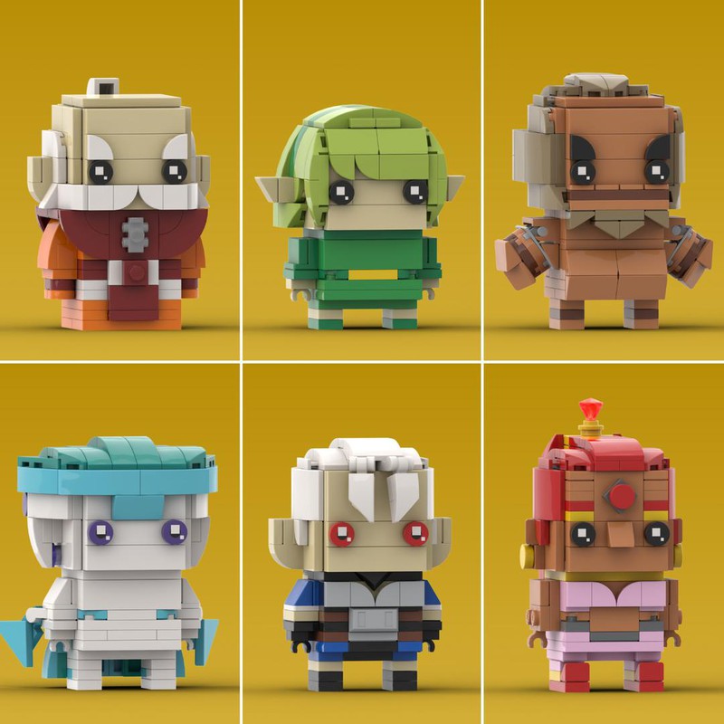 Lego Moc Legend Of Zelda: Ocarina Of Time Sages Add-on By Drbrickheadz 