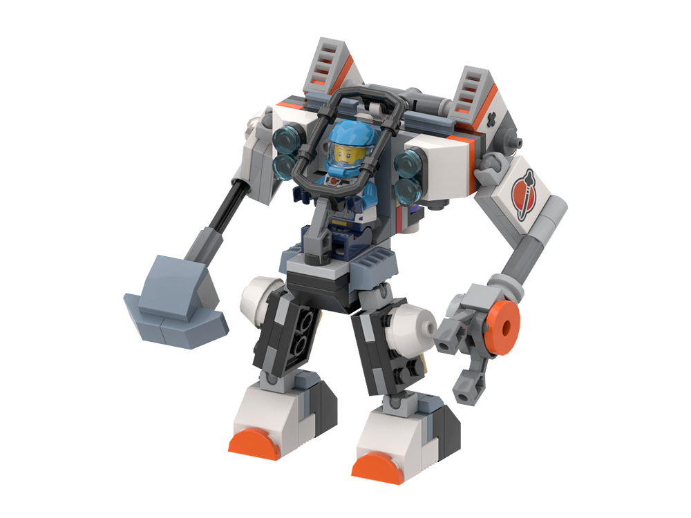 LEGO MOC Space Construction Mech - (60428-1 & 30663-1) by Mech_Error ...