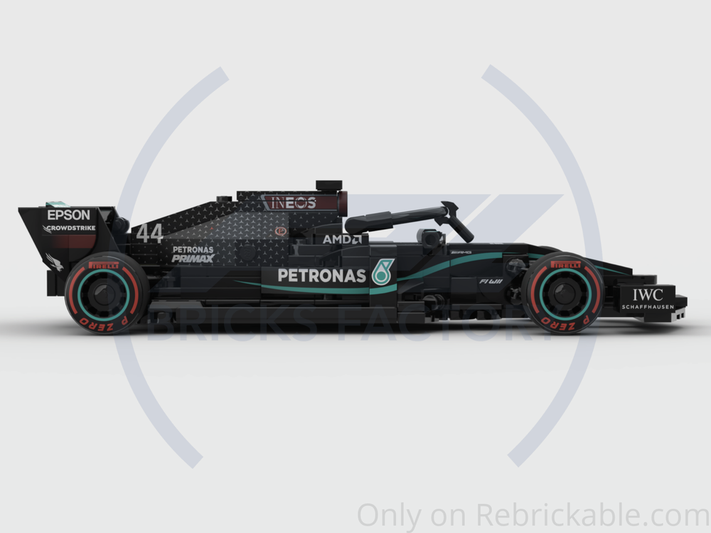 LEGO MOC-187521 F1 Mercedes W11 by Pit Lane Bricks Factory ...