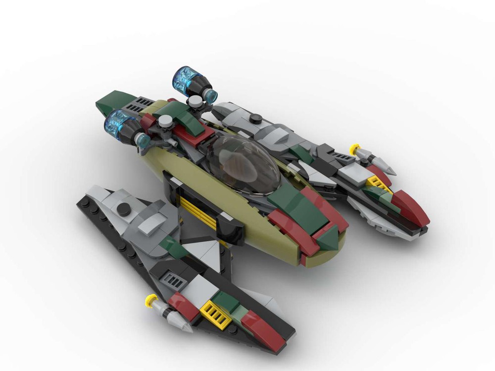 LEGO MOC Boba Starfighter by brick_art_lille | Rebrickable - Build with ...