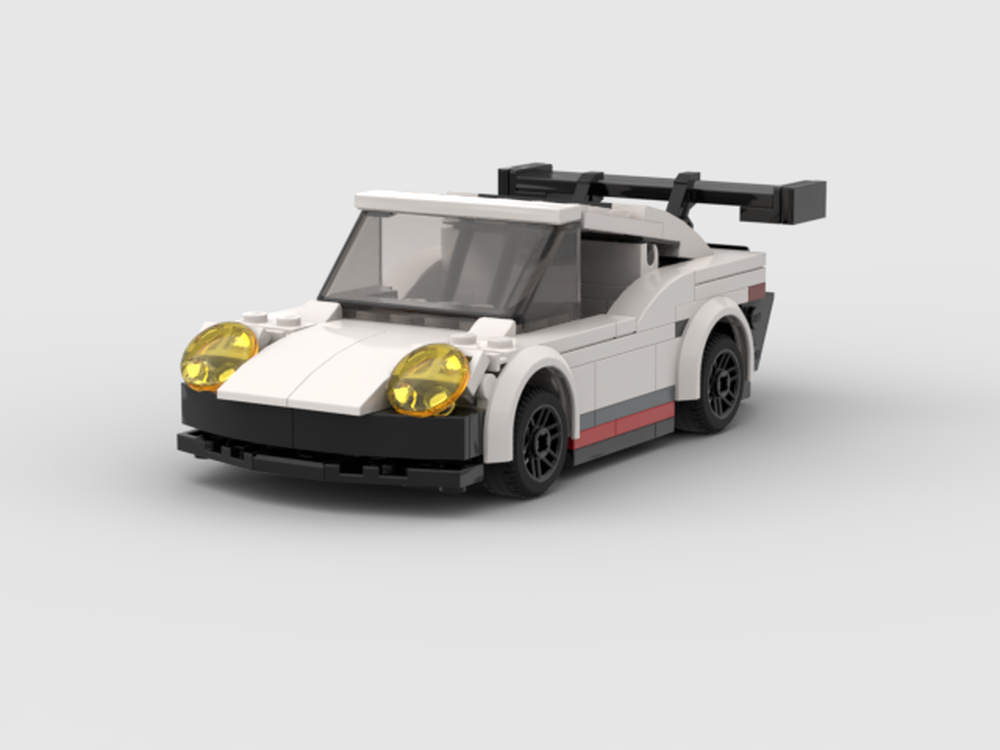 LEGO MOC Porsche 911 RSR by BernardoPeralta | Rebrickable - Build with LEGO