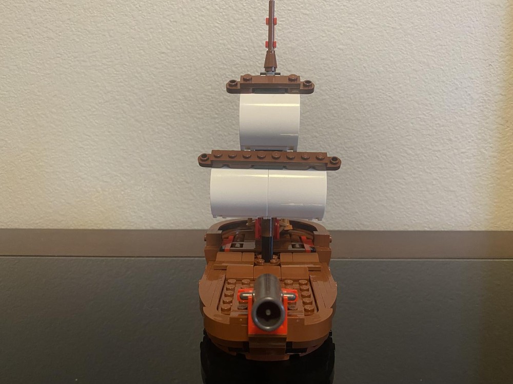 LEGO MOC Skull Island Sloop by CanonBricks | Rebrickable - Build with LEGO