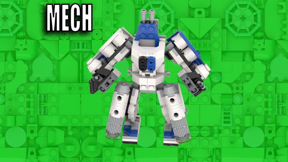 LEGO MOC Captain Rex Y Wing Mech 75391 75370 Alternate Build by