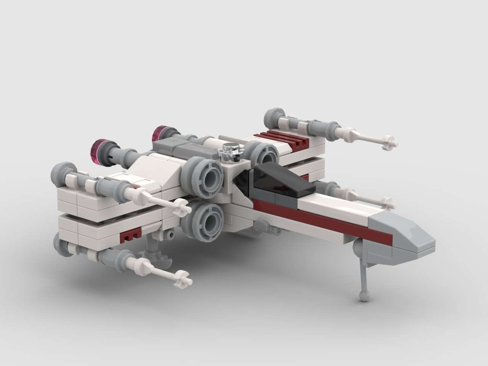 LEGO MOC Incom Rebel T-65 X wing by origamitensai | Rebrickable - Build ...