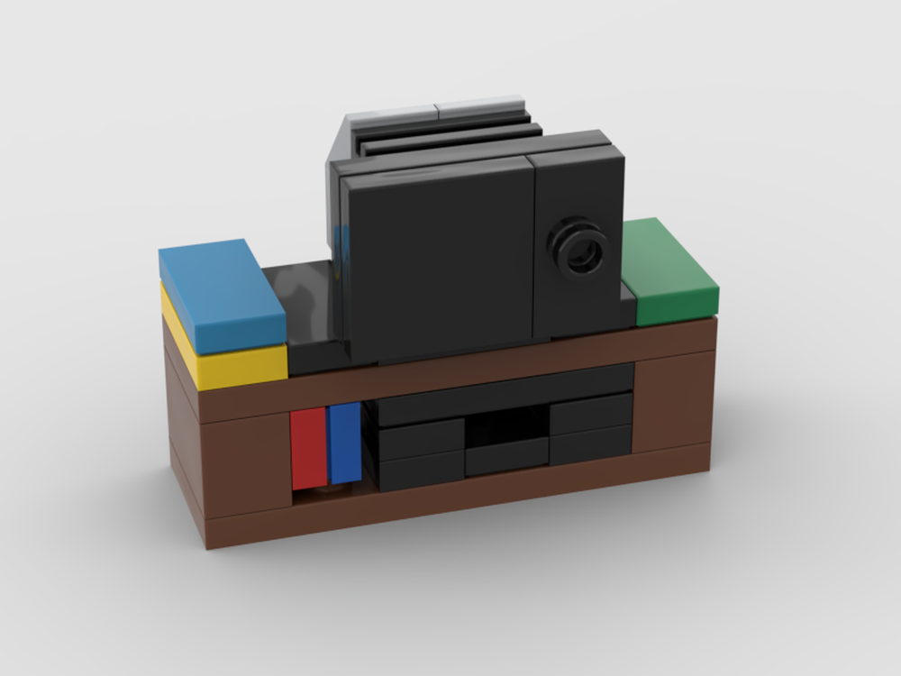 LEGO MOC VCR and TV by ORBcreations | Rebrickable - Build with LEGO