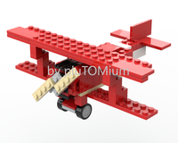 Fighter Biplane (LEGO 40220 Alternate)