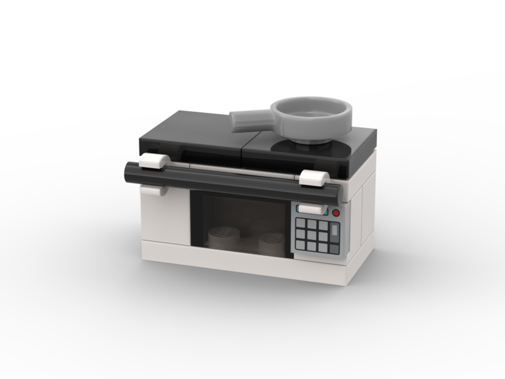 LEGO MOC Oven - Minifig Scaled by Motions_King | Rebrickable - Build ...