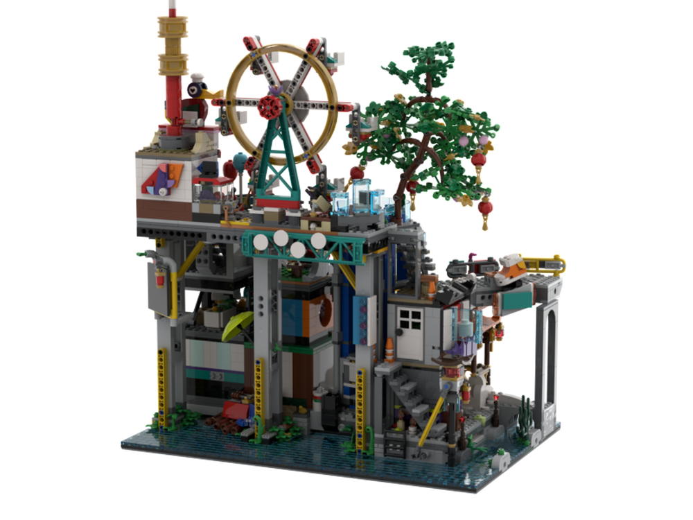 LEGO MOC Ninjago City Megapolis by LordAlien | Rebrickable - Build with ...