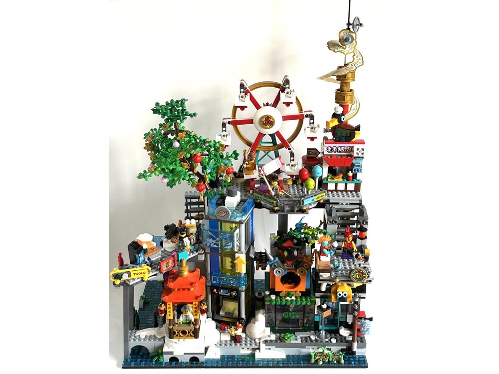 LEGO MOC Ninjago City Megapolis by LordAlien | Rebrickable - Build with ...