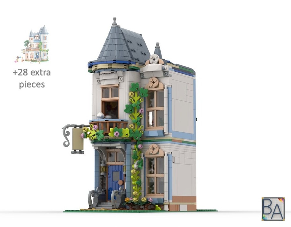 Lego Bricks Lego Moc Modular Building Instructions Free Modular