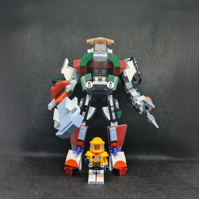 lego classic space mech moc