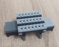 mesa y sillas plegables