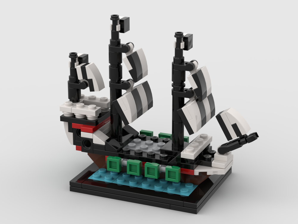 LEGO MOC Skull's Eye Schooner (6286) - 60 Years Edition by hutz ...
