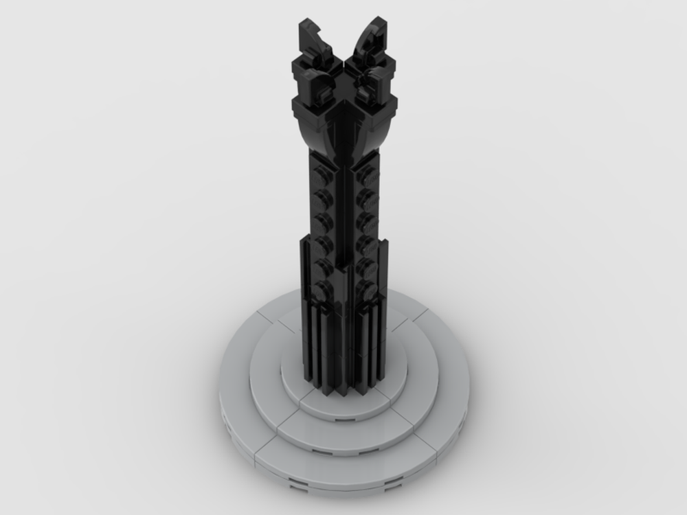 LEGO MOC Orthanc Miniature by Pixabricks | Rebrickable - Build with LEGO