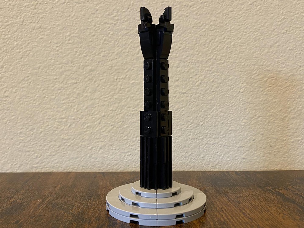 LEGO MOC Orthanc Miniature by Pixabricks | Rebrickable - Build with LEGO