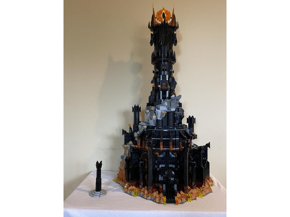 LEGO MOC Orthanc Miniature by Pixabricks | Rebrickable - Build with LEGO