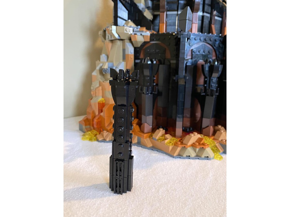 LEGO MOC Orthanc Miniature by Pixabricks | Rebrickable - Build with LEGO