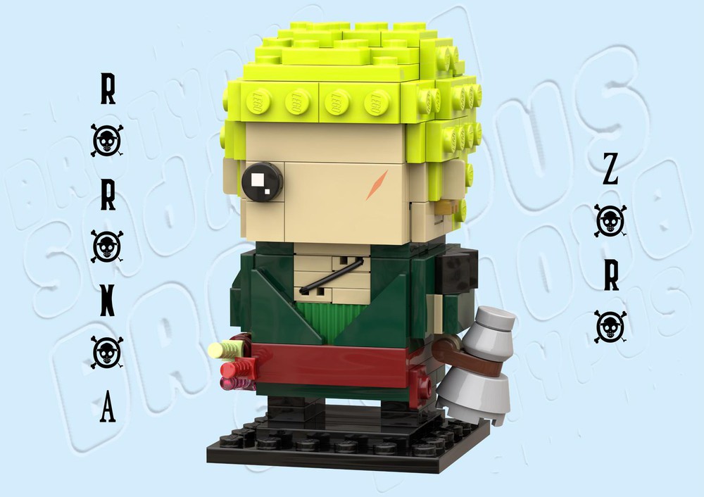 LEGO MOC Zoro (One Piece) by Brotypus | Rebrickable - Build with LEGO