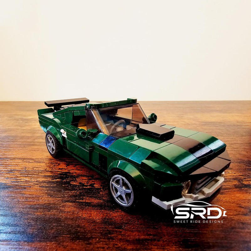 LEGO MOC 1970 Ford Mustang BOSS 302, 8 STUDS wide MOD by ...