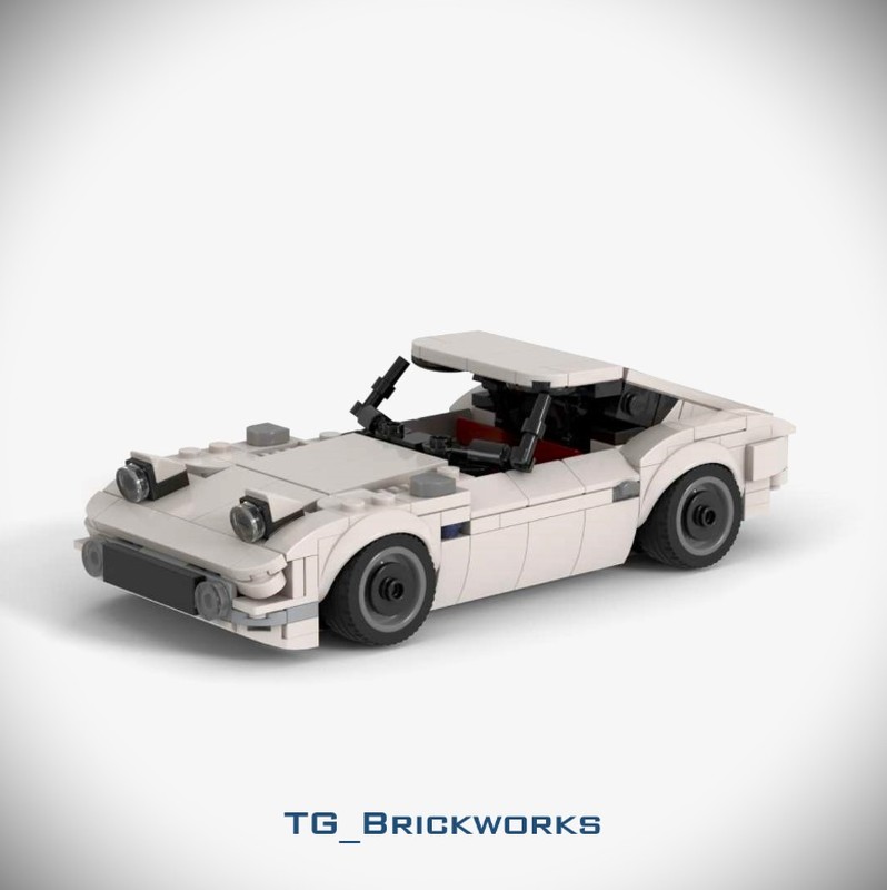 LEGO MOC Toyota 2000GT by tg_brickworks | Rebrickable - Build with LEGO