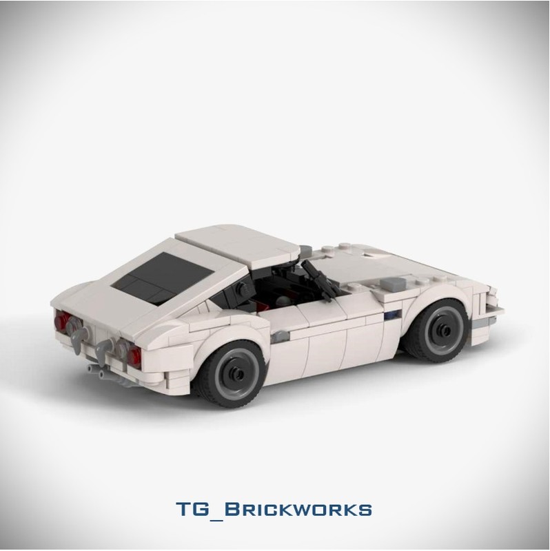 LEGO MOC Toyota 2000GT by tg_brickworks | Rebrickable - Build with LEGO