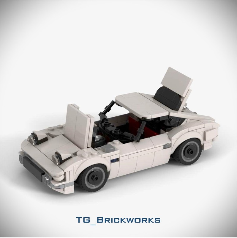 LEGO MOC Toyota 2000GT by tg_brickworks | Rebrickable - Build with LEGO