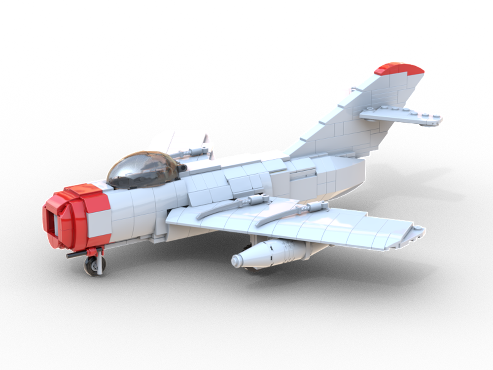 LEGO MOC-187985 MiG-15bis by GreeneBricks | Rebrickable - Build