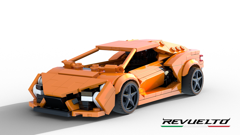 LEGO MOC-187986 REVAMPED! Lamborghini Revuelto by Xx Noirelisk