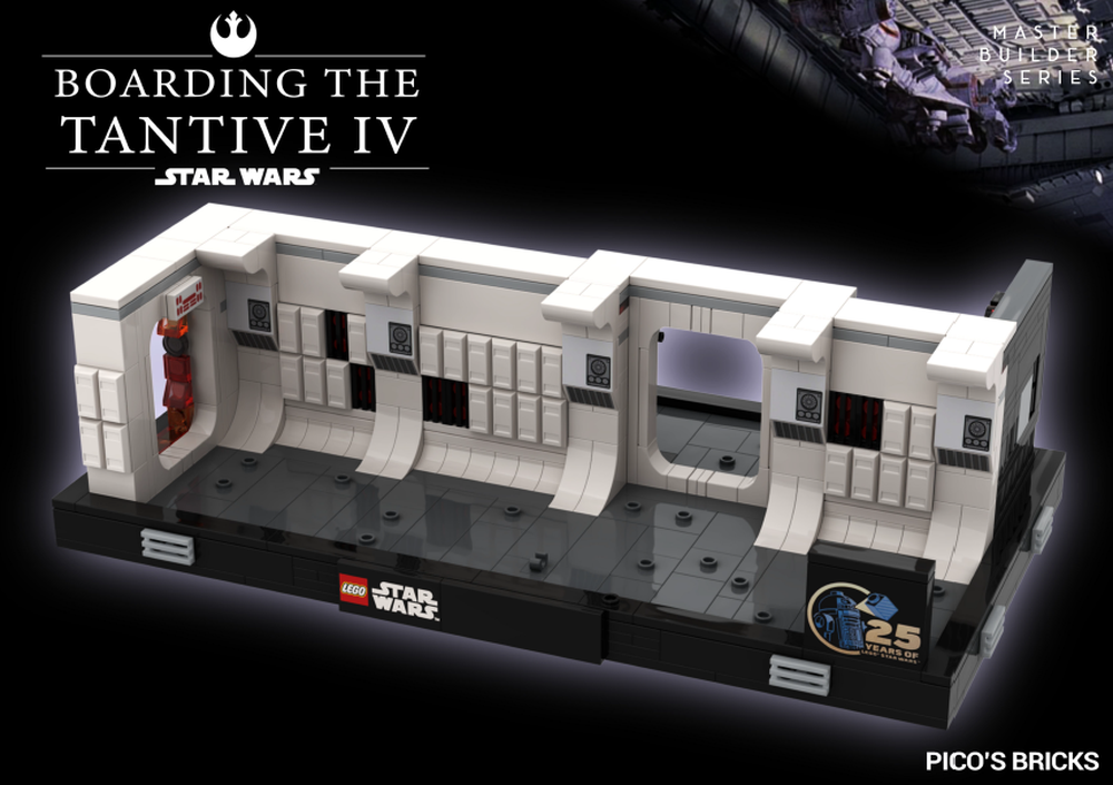 LEGO MOC Boarding The Tantive IV Diorama by PicosBricks | Rebrickable ...