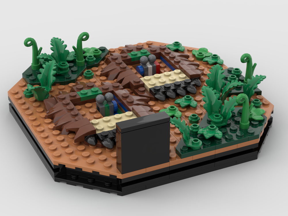 LEGO MOC 75371 Chewbacca Stand MOD by majora56 | Rebrickable - Build ...