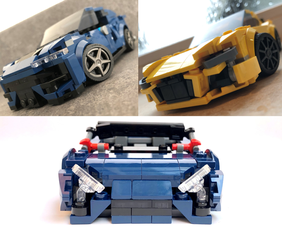 LEGO MOC Alternate 3 in 1 Instruction Bundle: 76920 Lamborghini Sian ...