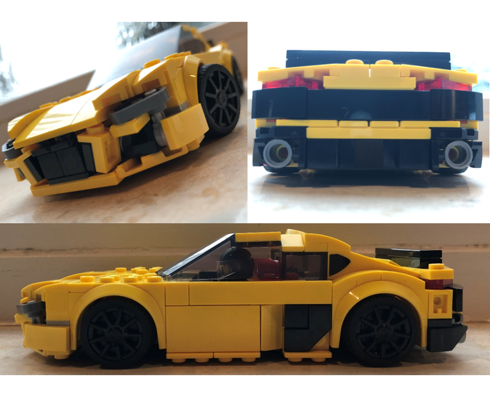 LEGO MOC Alternate 3 in 1 Instruction Bundle: 76920 Lamborghini Sian ...