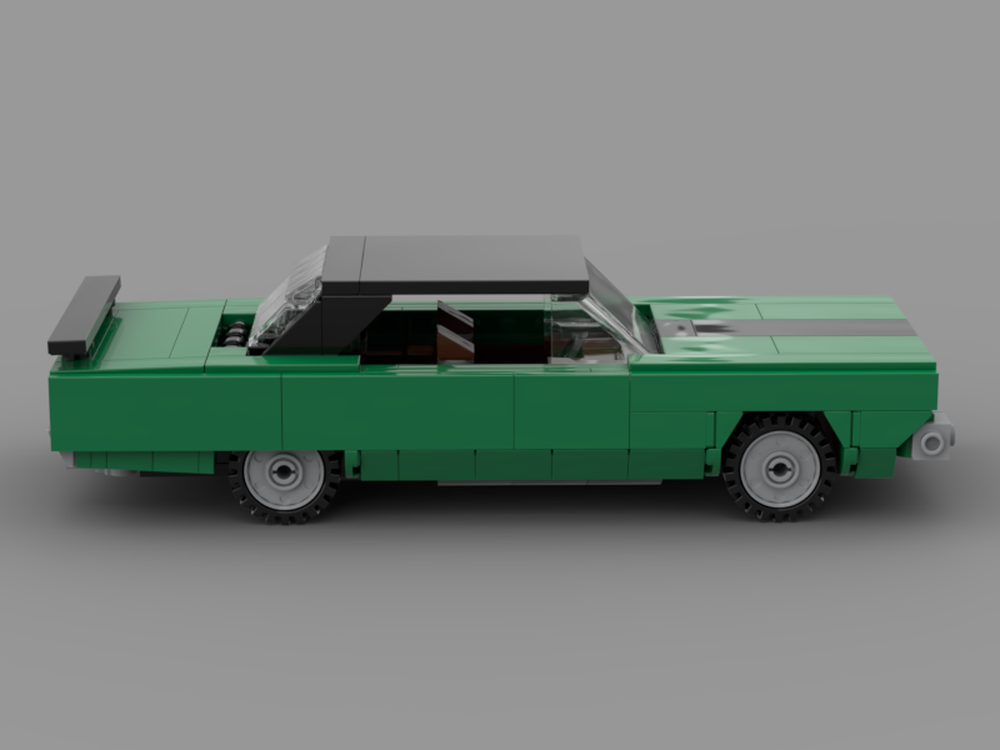 LEGO MOC 1970 Plymouth Roadrunner - Green by DudPR | Rebrickable ...