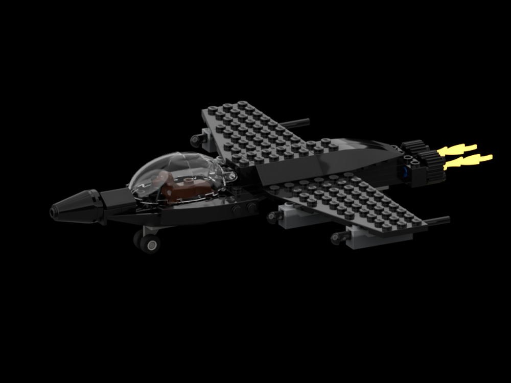 LEGO MOC Dog Fighter Jet by WILD_BLUEY | Rebrickable - Build with LEGO