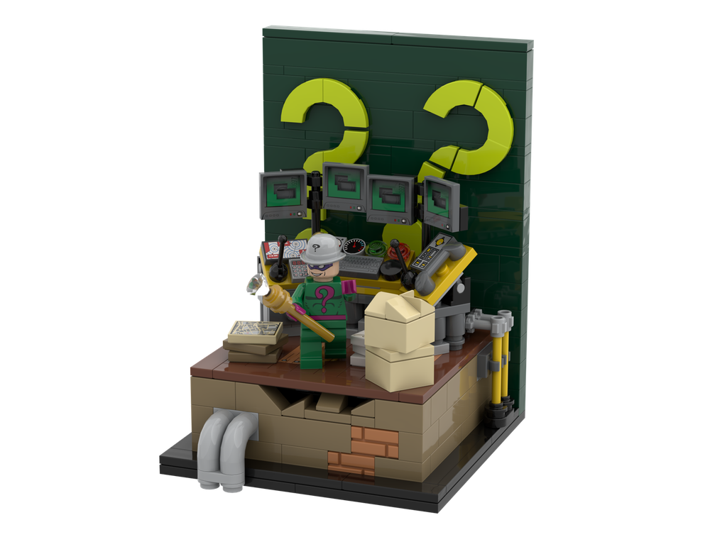 LEGO MOC The Riddler Vignette by Rich_Herbert | Rebrickable - Build ...