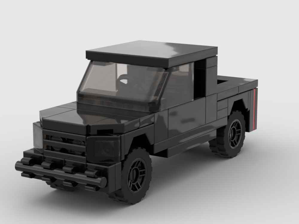 LEGO MOC little citty (2) pickup truck by Brickies | Rebrickable ...