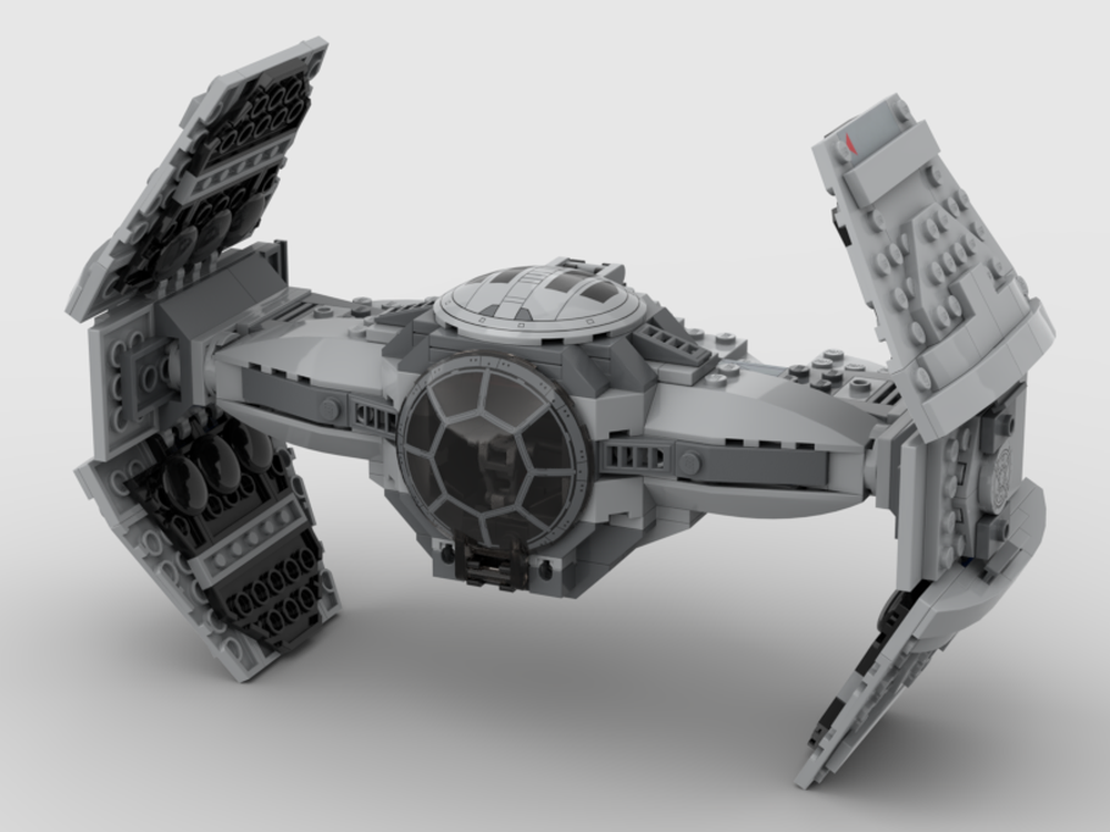 LEGO MOC TIE Advanced Prototype 75082 Updated by sgtscoopy ...