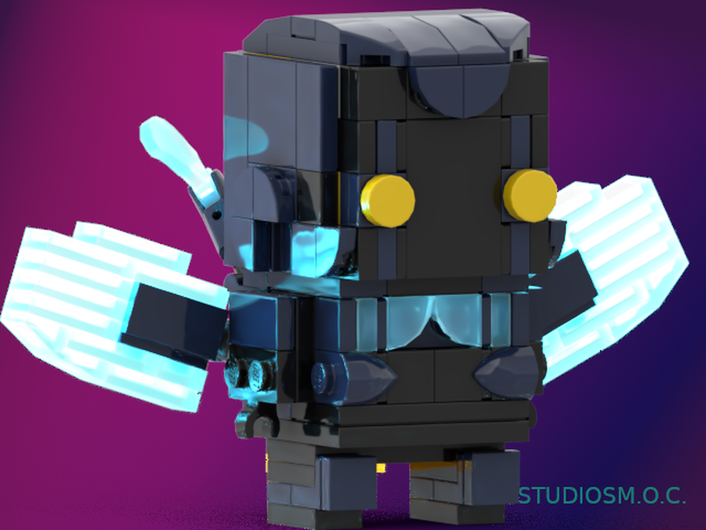 LEGO MOC DCEU Blue Beetle Brickheadz by MZSTUDIOSM.O.C. | Rebrickable ...