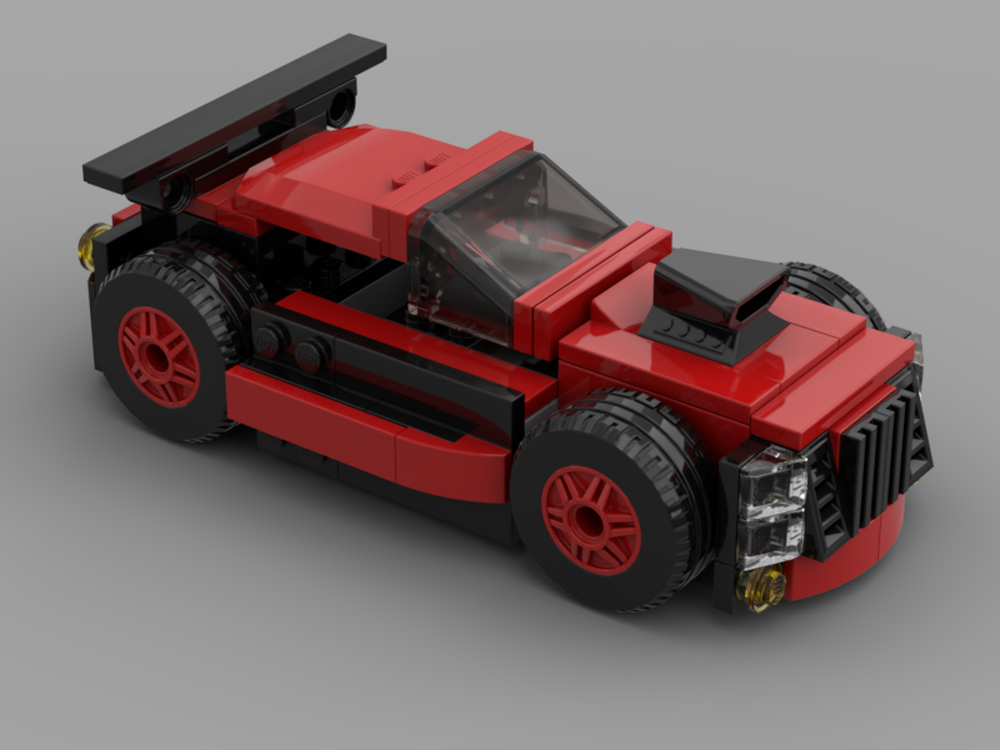 LEGO MOC Race Car by Ninja1123 | Rebrickable - Build with LEGO