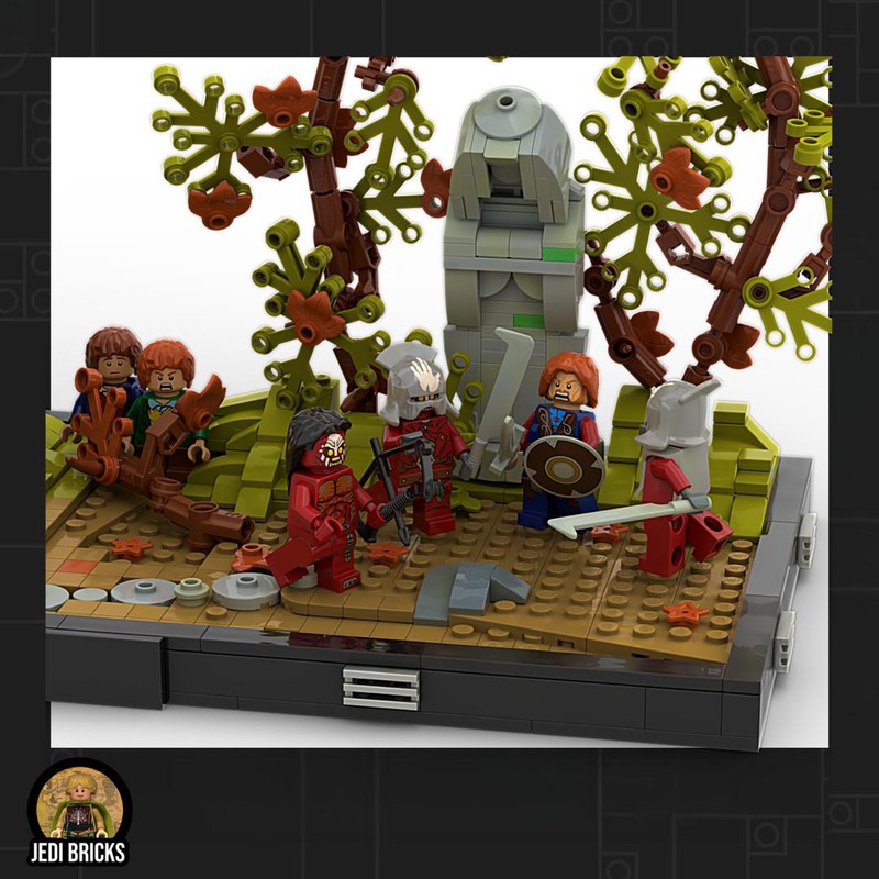 LEGO MOC Amon Hen and The Death of Boromir by jedi.bricks | Rebrickable ...