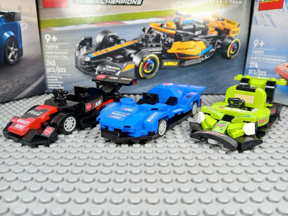 LEGO MOC Soda Karts Race Go Kart 3-Pack, R-KART Promo by ...